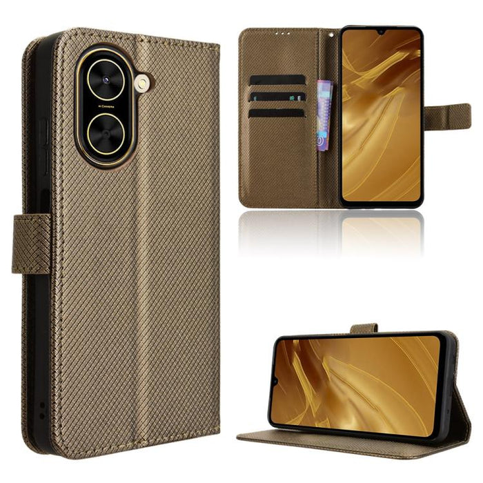 Funda de cuero para teléfono con textura de diamante, For Redmi K80 Ultra, For Redmi A5 4G 173.3mm, For Redmi Note 14 4G 164.84mm EU Version, For Redmi Turbo 4 Pro 5G, For Redmi K80 / K80 Pro, For Redmi Note 14 Pro 4G, For Redmi Note 14 4G Global 163.2...