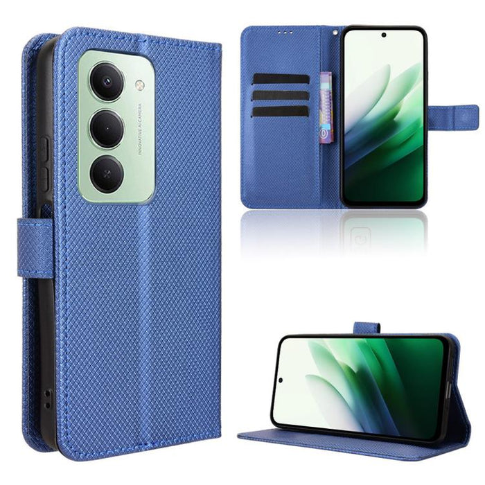 Funda de cuero para teléfono con textura de diamante, For Redmi A7 Pro 171mm / Poco C85x 5G, For Redmi 15a 5G / R70 5G / R70m 5G, For Xiaomi 17T 5G, For Redmi Turbo 5 Max 5G / Poco X8 Pro Max, For Redmi Turbo 5 5G / Poco X8 Pro                         ...