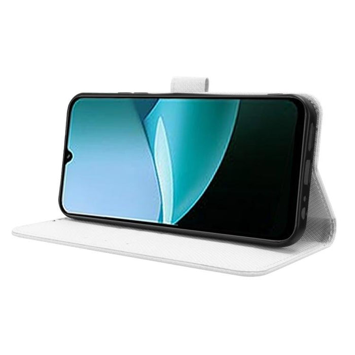 Funda de cuero para teléfono con textura de diamante, For Redmi K80 Ultra, For Redmi A5 4G 173.3mm, For Redmi Note 14 4G 164.84mm EU Version, For Redmi Turbo 4 Pro 5G, For Redmi K80 / K80 Pro, For Redmi Note 14 Pro 4G, For Redmi Note 14 4G Global 163.2...