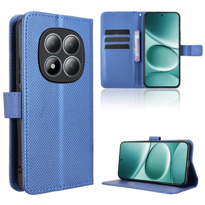 Funda de cuero para teléfono con textura de diamante, For Redmi A7 Pro 171mm / Poco C85x 5G, For Redmi 15a 5G / R70 5G / R70m 5G, For Xiaomi 17T 5G, For Redmi Turbo 5 Max 5G / Poco X8 Pro Max, For Redmi Turbo 5 5G / Poco X8 Pro                         ...