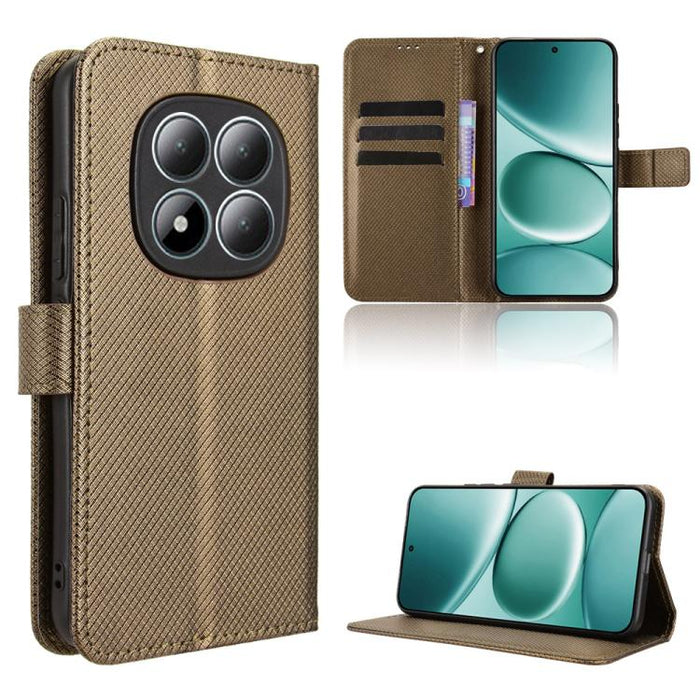Funda de cuero para teléfono con textura de diamante, For Redmi A7 Pro 171mm / Poco C85x 5G, For Redmi 15a 5G / R70 5G / R70m 5G, For Xiaomi 17T 5G, For Redmi Turbo 5 Max 5G / Poco X8 Pro Max, For Redmi Turbo 5 5G / Poco X8 Pro                         ...