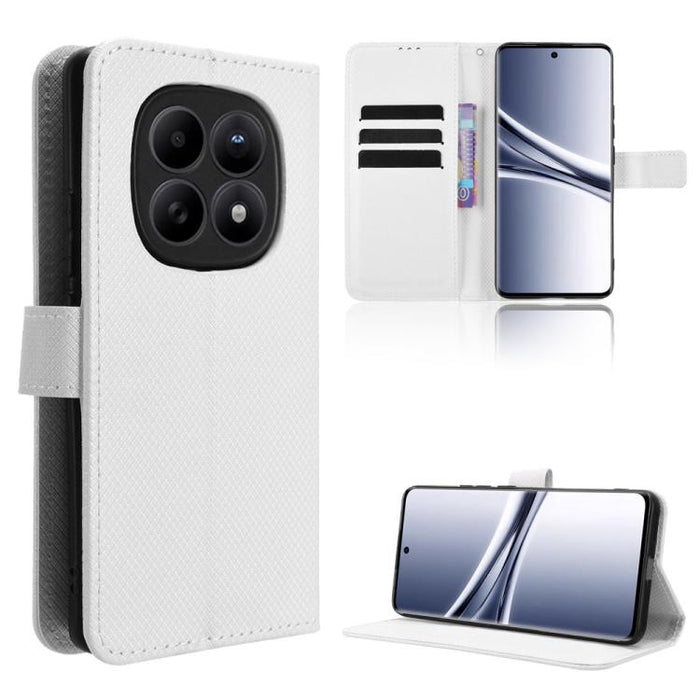 Funda de cuero para teléfono con textura de diamante, For Redmi A7 Pro 171mm / Poco C85x 5G, For Redmi 15a 5G / R70 5G / R70m 5G, For Xiaomi 17T 5G, For Redmi Turbo 5 Max 5G / Poco X8 Pro Max, For Redmi Turbo 5 5G / Poco X8 Pro                         ...