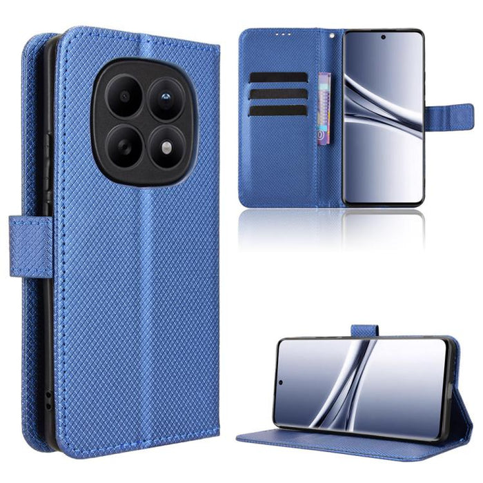 Funda de cuero para teléfono con textura de diamante, For Redmi A7 Pro 171mm / Poco C85x 5G, For Redmi 15a 5G / R70 5G / R70m 5G, For Xiaomi 17T 5G, For Redmi Turbo 5 Max 5G / Poco X8 Pro Max, For Redmi Turbo 5 5G / Poco X8 Pro                         ...
