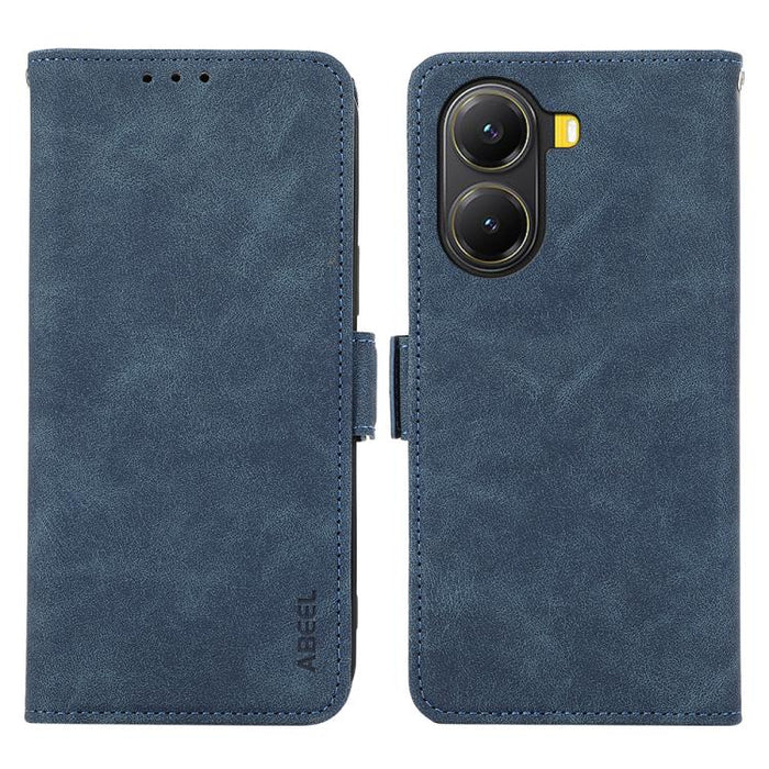 Funda de cuero para teléfono con tecnología RFID y imán esmerilado ABEEL, For Redmi K80 / K80 Pro, For Redmi Note 14 4G 164.84mm, For Redmi Turbo 4 Pro, For Redmi Turbo 4, For Redmi 14C 4G