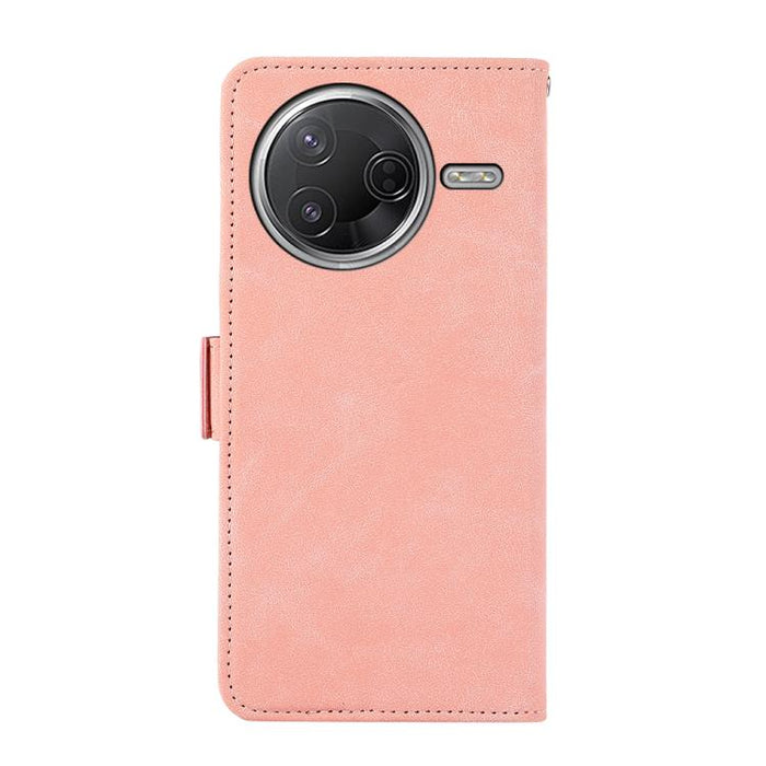 Funda de cuero para teléfono con tecnología RFID y imán esmerilado ABEEL, For Redmi K80 / K80 Pro, For Redmi Note 14 4G 164.84mm, For Redmi Turbo 4 Pro, For Redmi Turbo 4, For Redmi 14C 4G