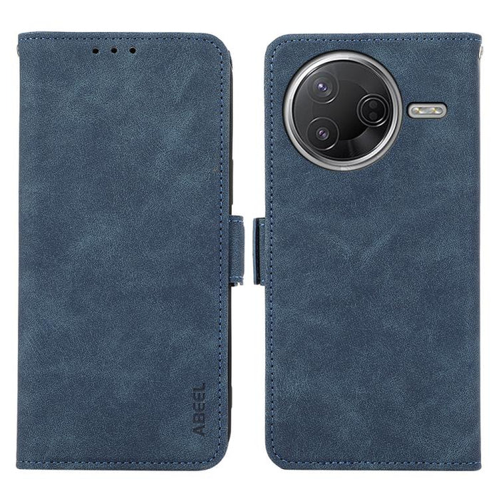 Funda de cuero para teléfono con tecnología RFID y imán esmerilado ABEEL, For Redmi K80 / K80 Pro, For Redmi Note 14 4G 164.84mm, For Redmi Turbo 4 Pro, For Redmi Turbo 4, For Redmi 14C 4G