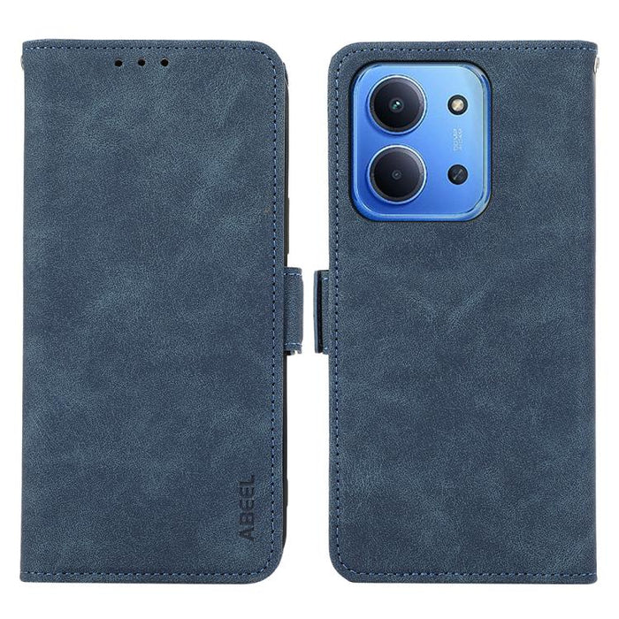 Funda de cuero para teléfono con tecnología RFID y imán esmerilado ABEEL, For Redmi A7 Pro 171mm/Poco C85x 5G, For Redmi Turbo 5 Max / Poco X8 Pro Max, For Redmi Turbo 5 5G / Poco X8 Pro 5G, For Redmi Note 15 Pro+ 5G Global 163.3mm                     ...