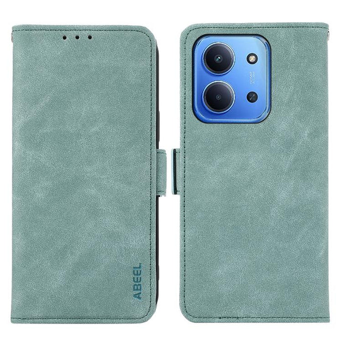 Funda de cuero para teléfono con tecnología RFID y imán esmerilado ABEEL, For Redmi A7 Pro 171mm/Poco C85x 5G, For Redmi Turbo 5 Max / Poco X8 Pro Max, For Redmi Turbo 5 5G / Poco X8 Pro 5G, For Redmi Note 15 Pro+ 5G Global 163.3mm                     ...