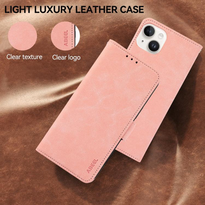 Funda de cuero para teléfono con tecnología RFID y imán esmerilado ABEEL, For Redmi K80 / K80 Pro, For Redmi Note 14 4G 164.84mm, For Redmi Turbo 4 Pro, For Redmi Turbo 4, For Redmi 14C 4G