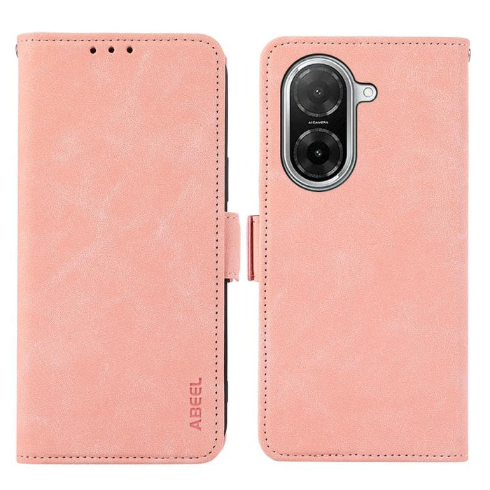 Funda de cuero para teléfono con tecnología RFID y imán esmerilado ABEEL, For Redmi K80 / K80 Pro, For Redmi Note 14 4G 164.84mm, For Redmi Turbo 4 Pro, For Redmi Turbo 4, For Redmi 14C 4G