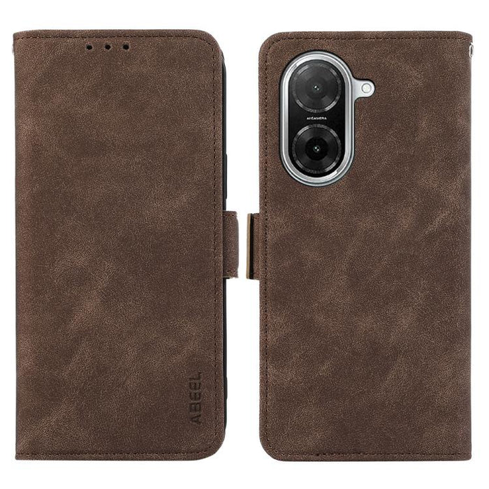 Funda de cuero para teléfono con tecnología RFID y imán esmerilado ABEEL, For Redmi K80 / K80 Pro, For Redmi Note 14 4G 164.84mm, For Redmi Turbo 4 Pro, For Redmi Turbo 4, For Redmi 14C 4G