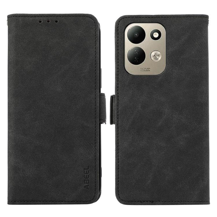 Funda de cuero para teléfono con tecnología RFID y imán esmerilado ABEEL, For Redmi A7 Pro 171mm/Poco C85x 5G, For Redmi Turbo 5 Max / Poco X8 Pro Max, For Redmi Turbo 5 5G / Poco X8 Pro 5G, For Redmi Note 15 Pro+ 5G Global 163.3mm                     ...