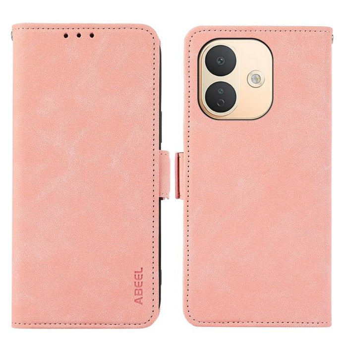 Funda de cuero para teléfono con tecnología RFID y imán esmerilado ABEEL, For Redmi Note 17 4G Global 169.7mm, For Redmi Note 17 Pro+ 5G Global 163.4mm, For Redmi Note 17 Pro 5G Global 163.5mm, For Redmi K100 Pro Max/Poco F9 Ultra 5G                   ...