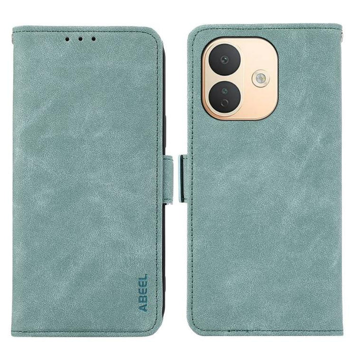 Funda de cuero para teléfono con tecnología RFID y imán esmerilado ABEEL, For Redmi Note 17 4G Global 169.7mm, For Redmi Note 17 Pro+ 5G Global 163.4mm, For Redmi Note 17 Pro 5G Global 163.5mm, For Redmi K100 Pro Max/Poco F9 Ultra 5G                   ...