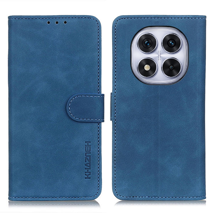 Funda de cuero con tapa y textura retro KHAZNEH, For Redmi Note 14 4G 163.25mm, For Redmi 14C 4G