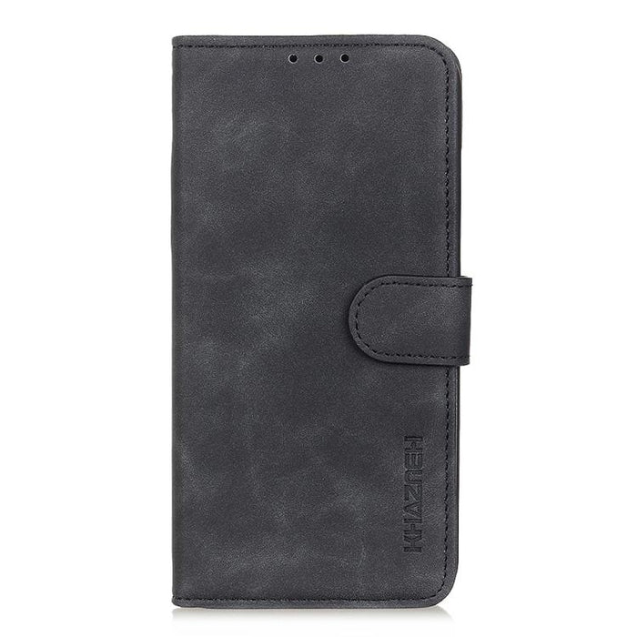 Funda de cuero con tapa y textura retro KHAZNEH, For Redmi Note 14 4G 163.25mm, For Redmi 14C 4G