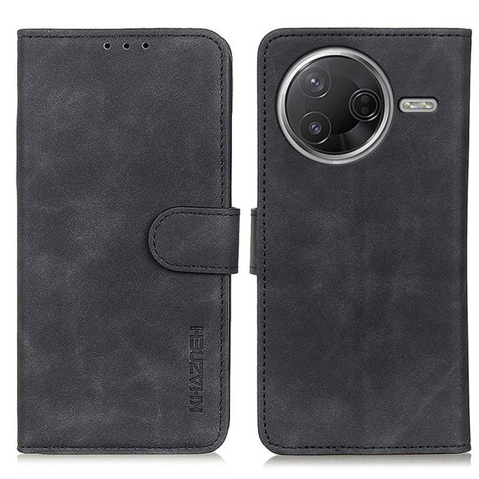 Funda de cuero con tapa y textura retro KHAZNEH, For Redmi A7 Pro 171mm/Poco C85x 5G, For Redmi Turbo 5 Max / Poco X8 Pro Max, For Redmi Turbo 5 5G / Poco X8 Pro 5G, For Redmi Note 15 Pro+ 5G Global 163.3, For Redmi Note 15 5G Global 164mm             ...
