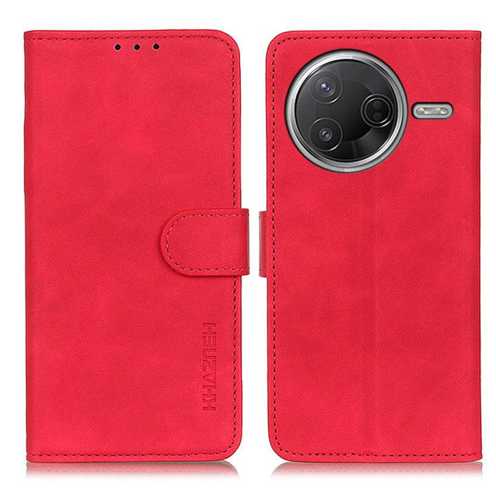 Funda de cuero con tapa y textura retro KHAZNEH, For Redmi A7 Pro 171mm/Poco C85x 5G, For Redmi Turbo 5 Max / Poco X8 Pro Max, For Redmi Turbo 5 5G / Poco X8 Pro 5G, For Redmi Note 15 Pro+ 5G Global 163.3, For Redmi Note 15 5G Global 164mm             ...