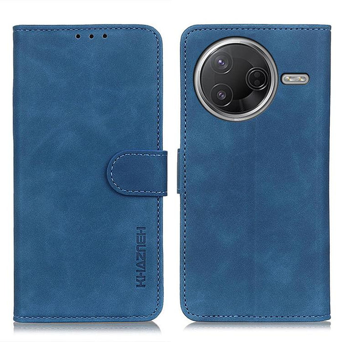 Funda de cuero con tapa y textura retro KHAZNEH, For Redmi A7 Pro 171mm/Poco C85x 5G, For Redmi Turbo 5 Max / Poco X8 Pro Max, For Redmi Turbo 5 5G / Poco X8 Pro 5G, For Redmi Note 15 Pro+ 5G Global 163.3, For Redmi Note 15 5G Global 164mm             ...