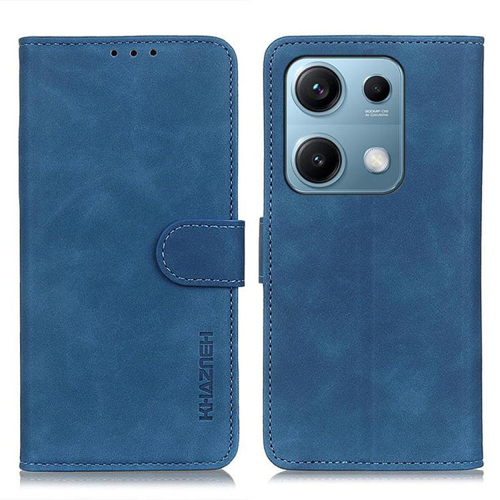 Funda de cuero con tapa y textura retro KHAZNEH, For Redmi A7 Pro 171mm/Poco C85x 5G, For Redmi Turbo 5 Max / Poco X8 Pro Max, For Redmi Turbo 5 5G / Poco X8 Pro 5G, For Redmi Note 15 Pro+ 5G Global 163.3, For Redmi Note 15 5G Global 164mm             ...