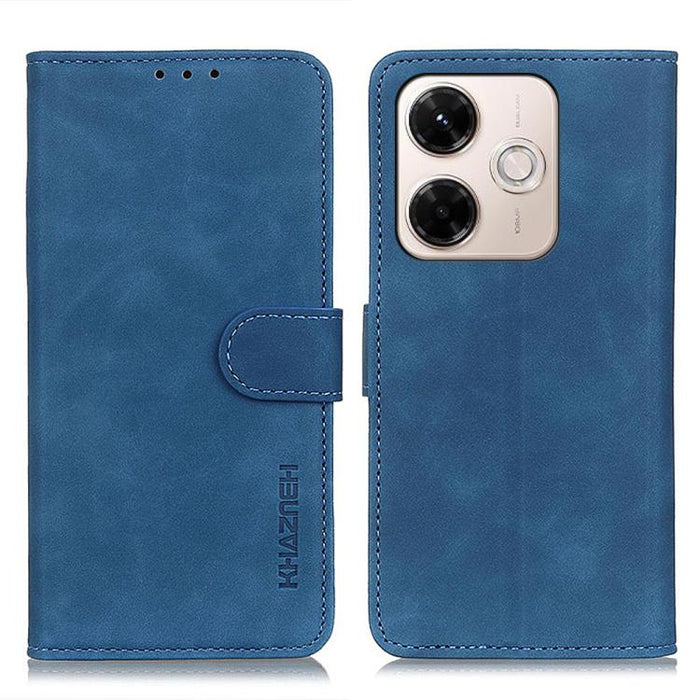 Funda de cuero con tapa y textura retro KHAZNEH, For Redmi A7 Pro 171mm/Poco C85x 5G, For Redmi Turbo 5 Max / Poco X8 Pro Max, For Redmi Turbo 5 5G / Poco X8 Pro 5G, For Redmi Note 15 Pro+ 5G Global 163.3, For Redmi Note 15 5G Global 164mm             ...