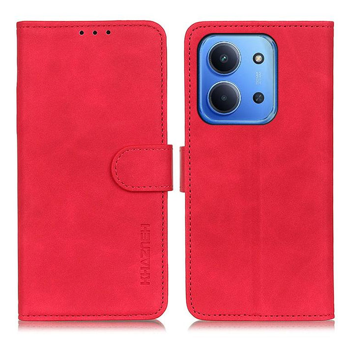 Funda de cuero con tapa y textura retro KHAZNEH, For Redmi A7 Pro 171mm/Poco C85x 5G, For Redmi Turbo 5 Max / Poco X8 Pro Max, For Redmi Turbo 5 5G / Poco X8 Pro 5G, For Redmi Note 15 Pro+ 5G Global 163.3, For Redmi Note 15 5G Global 164mm             ...