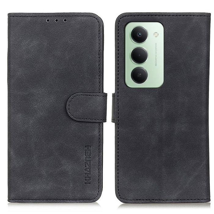 Funda de cuero con tapa y textura retro KHAZNEH, For Redmi A7 Pro 171mm/Poco C85x 5G, For Redmi Turbo 5 Max / Poco X8 Pro Max, For Redmi Turbo 5 5G / Poco X8 Pro 5G, For Redmi Note 15 Pro+ 5G Global 163.3, For Redmi Note 15 5G Global 164mm             ...