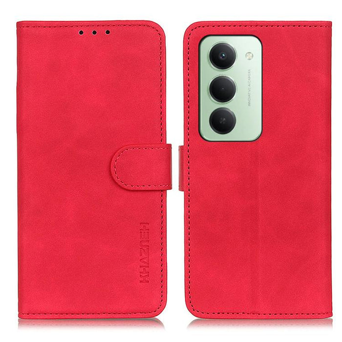 Funda de cuero con tapa y textura retro KHAZNEH, For Redmi A7 Pro 171mm/Poco C85x 5G, For Redmi Turbo 5 Max / Poco X8 Pro Max, For Redmi Turbo 5 5G / Poco X8 Pro 5G, For Redmi Note 15 Pro+ 5G Global 163.3, For Redmi Note 15 5G Global 164mm             ...