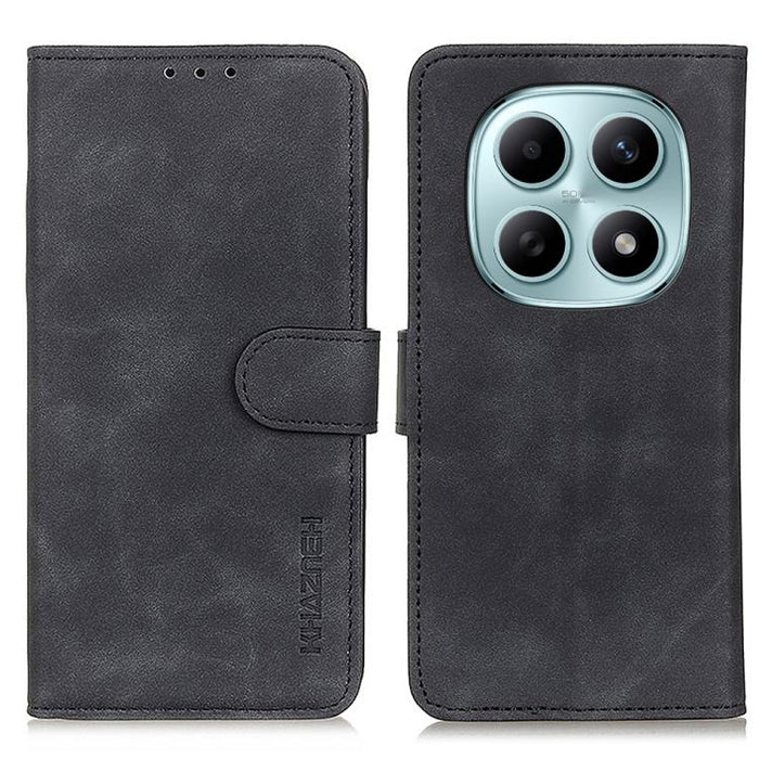 Funda de cuero con tapa y textura retro KHAZNEH, For Redmi A7 Pro 171mm/Poco C85x 5G, For Redmi Turbo 5 Max / Poco X8 Pro Max, For Redmi Turbo 5 5G / Poco X8 Pro 5G, For Redmi Note 15 Pro+ 5G Global 163.3, For Redmi Note 15 5G Global 164mm             ...