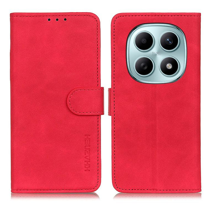Funda de cuero con tapa y textura retro KHAZNEH, For Redmi A7 Pro 171mm/Poco C85x 5G, For Redmi Turbo 5 Max / Poco X8 Pro Max, For Redmi Turbo 5 5G / Poco X8 Pro 5G, For Redmi Note 15 Pro+ 5G Global 163.3, For Redmi Note 15 5G Global 164mm             ...
