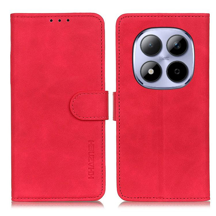 Funda de cuero con tapa y textura retro KHAZNEH, For Redmi A7 Pro 171mm/Poco C85x 5G, For Redmi Turbo 5 Max / Poco X8 Pro Max, For Redmi Turbo 5 5G / Poco X8 Pro 5G, For Redmi Note 15 Pro+ 5G Global 163.3, For Redmi Note 15 5G Global 164mm             ...