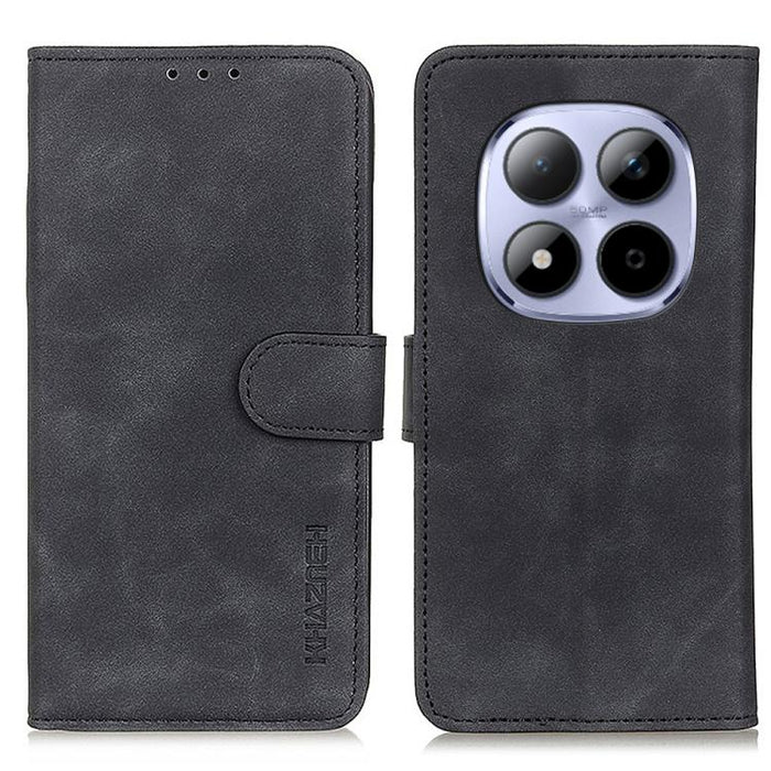 Funda de cuero con tapa y textura retro KHAZNEH, For Redmi A7 Pro 171mm/Poco C85x 5G, For Redmi Turbo 5 Max / Poco X8 Pro Max, For Redmi Turbo 5 5G / Poco X8 Pro 5G, For Redmi Note 15 Pro+ 5G Global 163.3, For Redmi Note 15 5G Global 164mm             ...