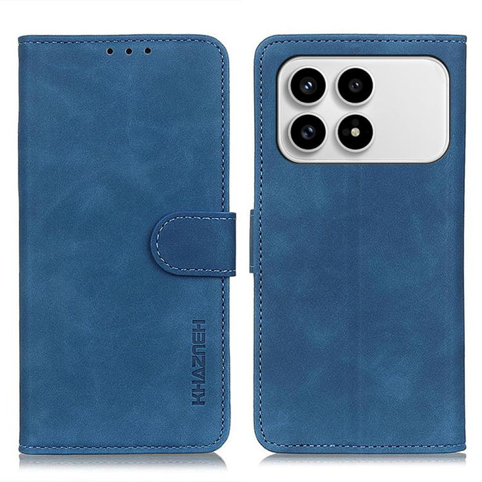 Funda de cuero con tapa y textura retro KHAZNEH, For Redmi A7 Pro 171mm/Poco C85x 5G, For Redmi Turbo 5 Max / Poco X8 Pro Max, For Redmi Turbo 5 5G / Poco X8 Pro 5G, For Redmi Note 15 Pro+ 5G Global 163.3, For Redmi Note 15 5G Global 164mm             ...