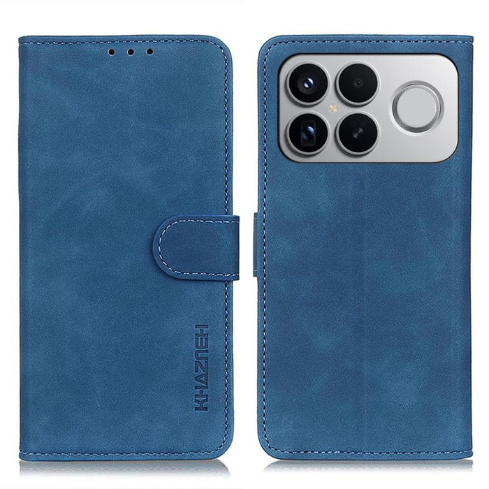 Funda de cuero con tapa y textura retro KHAZNEH, For Redmi A7 Pro 171mm/Poco C85x 5G, For Redmi Turbo 5 Max / Poco X8 Pro Max, For Redmi Turbo 5 5G / Poco X8 Pro 5G, For Redmi Note 15 Pro+ 5G Global 163.3, For Redmi Note 15 5G Global 164mm             ...