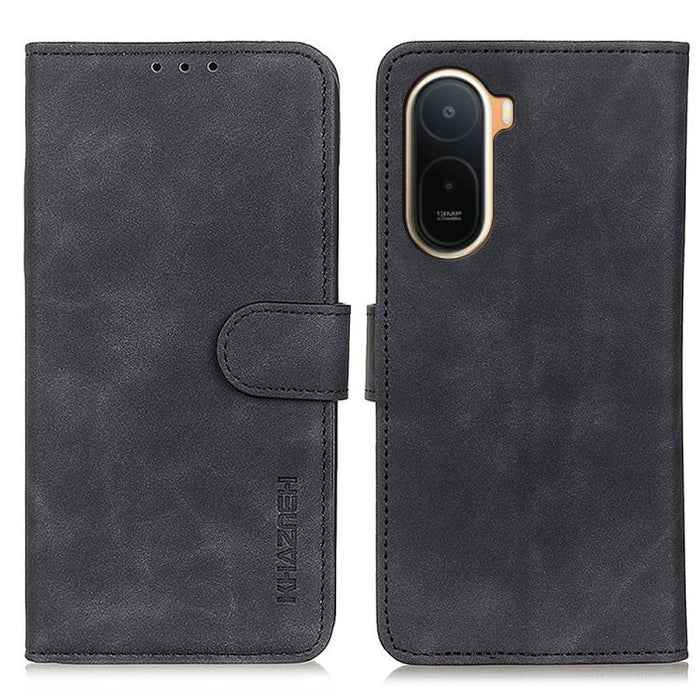 Funda de cuero con tapa y textura retro KHAZNEH, For Redmi A7 Pro 171mm/Poco C85x 5G, For Redmi Turbo 5 Max / Poco X8 Pro Max, For Redmi Turbo 5 5G / Poco X8 Pro 5G, For Redmi Note 15 Pro+ 5G Global 163.3, For Redmi Note 15 5G Global 164mm             ...