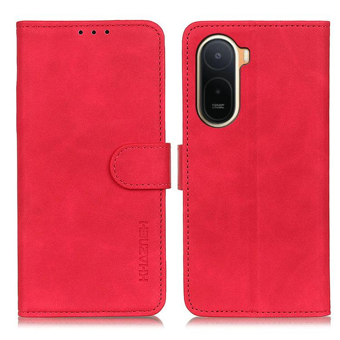 Funda de cuero con tapa y textura retro KHAZNEH, For Redmi A7 Pro 171mm/Poco C85x 5G, For Redmi Turbo 5 Max / Poco X8 Pro Max, For Redmi Turbo 5 5G / Poco X8 Pro 5G, For Redmi Note 15 Pro+ 5G Global 163.3, For Redmi Note 15 5G Global 164mm             ...