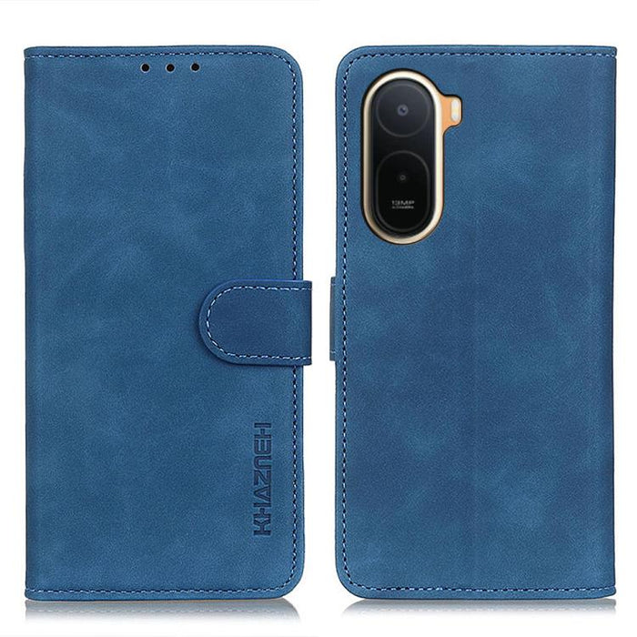 Funda de cuero con tapa y textura retro KHAZNEH, For Redmi A7 Pro 171mm/Poco C85x 5G, For Redmi Turbo 5 Max / Poco X8 Pro Max, For Redmi Turbo 5 5G / Poco X8 Pro 5G, For Redmi Note 15 Pro+ 5G Global 163.3, For Redmi Note 15 5G Global 164mm             ...