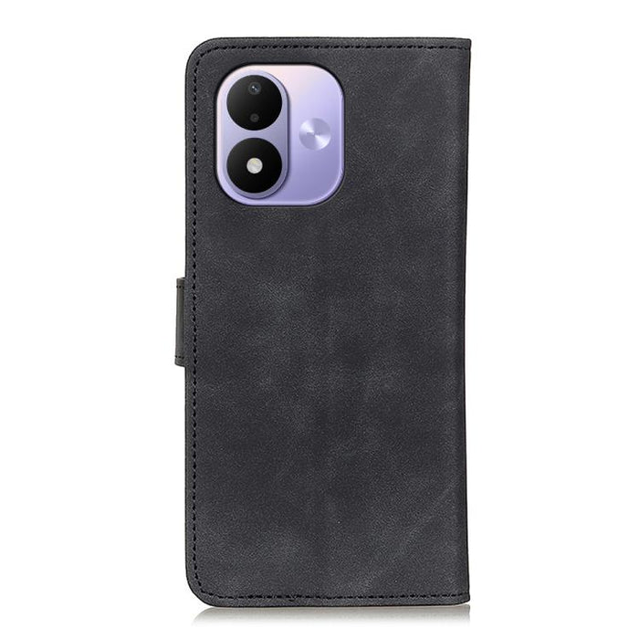 Funda de cuero con tapa y textura retro KHAZNEH, For Redmi A7 Pro 171mm/Poco C85x 5G, For Redmi Turbo 5 Max / Poco X8 Pro Max, For Redmi Turbo 5 5G / Poco X8 Pro 5G, For Redmi Note 15 Pro+ 5G Global 163.3, For Redmi Note 15 5G Global 164mm             ...