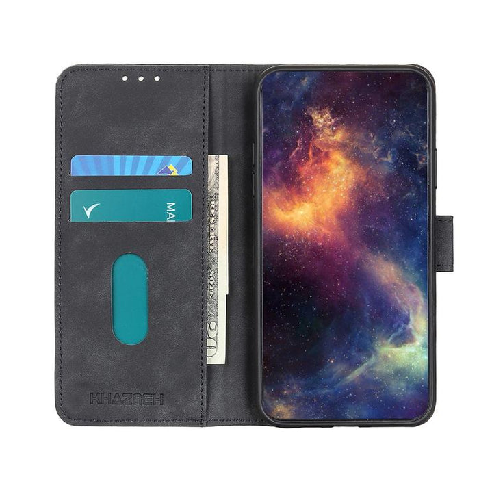 Funda de cuero con tapa y textura retro KHAZNEH, For Redmi A7 Pro 171mm/Poco C85x 5G, For Redmi Turbo 5 Max / Poco X8 Pro Max, For Redmi Turbo 5 5G / Poco X8 Pro 5G, For Redmi Note 15 Pro+ 5G Global 163.3, For Redmi Note 15 5G Global 164mm             ...