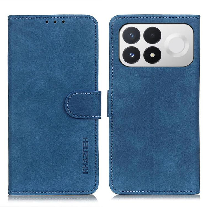 Funda de cuero con tapa y textura retro KHAZNEH, For Redmi A7 Pro 171mm/Poco C85x 5G, For Redmi Turbo 5 Max / Poco X8 Pro Max, For Redmi Turbo 5 5G / Poco X8 Pro 5G, For Redmi Note 15 Pro+ 5G Global 163.3, For Redmi Note 15 5G Global 164mm             ...
