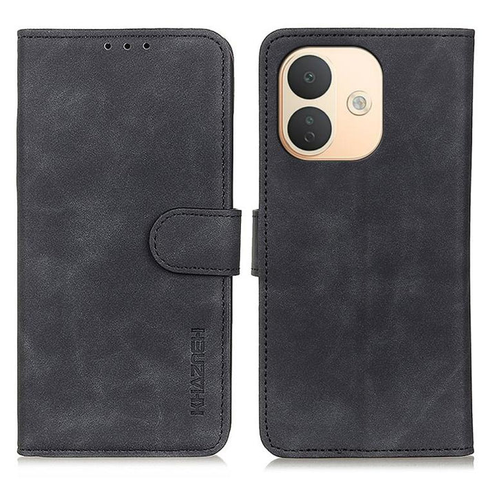 Funda de cuero con tapa y textura retro KHAZNEH, For Redmi A7 Pro 171mm/Poco C85x 5G, For Redmi Turbo 5 Max / Poco X8 Pro Max, For Redmi Turbo 5 5G / Poco X8 Pro 5G, For Redmi Note 15 Pro+ 5G Global 163.3, For Redmi Note 15 5G Global 164mm             ...