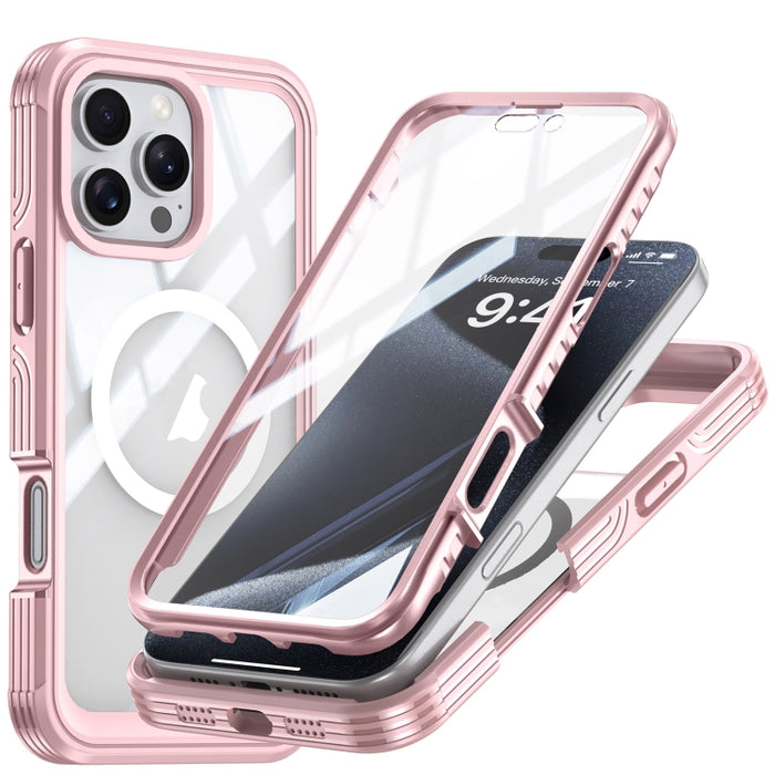 Funda para teléfono MagSafe de vidrio templado RedPepper, For iPhone 16 Pro Max, For iPhone 16 Pro