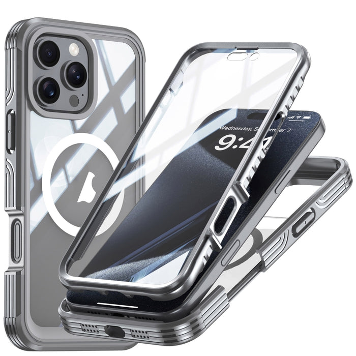 Funda para teléfono MagSafe de vidrio templado RedPepper, For iPhone 16 Pro Max, For iPhone 16 Pro