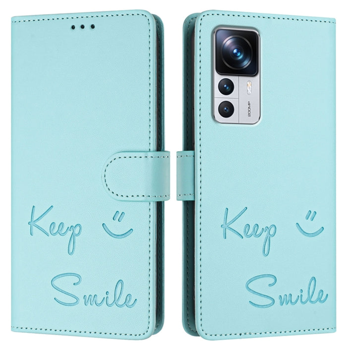 Funda de cuero para teléfono con RFID y estampado de sonrisas, For Xiaomi Poco M5s, For Xiaomi 12S Ultra, For Xiaomi 12 Pro / 12S Pro, For Xiaomi 12 / 12X / 12S, For Xiaomi Poco X4 NFC, For Xiaomi 12 Lite, For Xiaomi Poco C40, For Xiaomi Civi 1S       ...