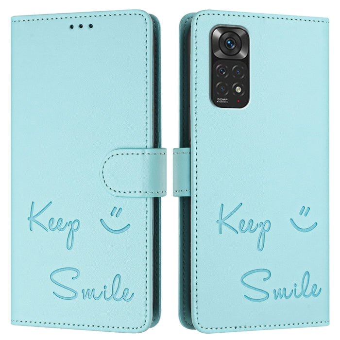 Funda de cuero para teléfono con RFID y estampado de sonrisas, For Redmi A1+ / A2+, For Redmi Note 12 4G Global, For Redmi A1 / A2, For Redmi Note 12 Pro+ 5G Global / India, For Redmi Note 12 Explorer, For Redmi Note 12 Pro 5G Global / India           ...