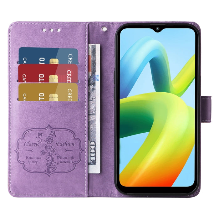 Funda de cuero para teléfono con diseño de flores de mariposa en relieve, For Redmi Note 12 Explorer / Note 12 Pro+, For Redmi Note 12 Pro 5G Global, For Redmi Note 12 5G Global, For Redmi Note 10 4G India / 10S 4G, For Redmi Note 11 SE 4G India       ...
