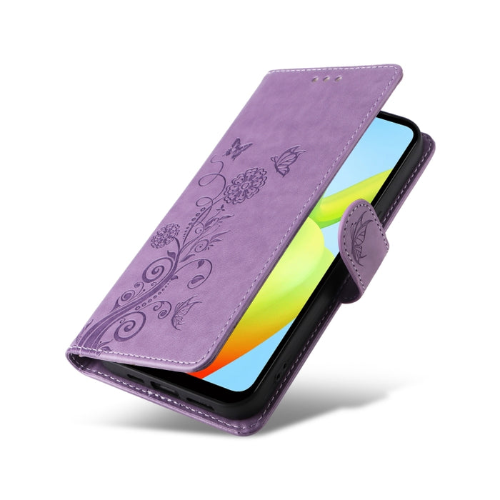 Funda de cuero para teléfono con diseño de flores de mariposa en relieve, For Redmi Note 12 Explorer / Note 12 Pro+, For Redmi Note 12 Pro 5G Global, For Redmi Note 12 5G Global, For Redmi Note 10 4G India / 10S 4G, For Redmi Note 11 SE 4G India       ...