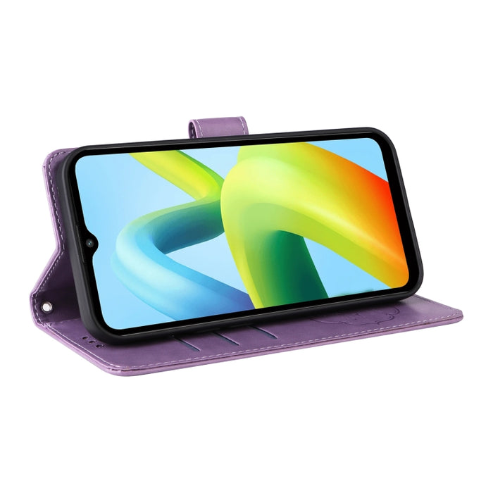 Funda de cuero para teléfono con diseño de flores de mariposa en relieve, For Redmi Note 12 Explorer / Note 12 Pro+, For Redmi Note 12 Pro 5G Global, For Redmi Note 12 5G Global, For Redmi Note 10 4G India / 10S 4G, For Redmi Note 11 SE 4G India       ...