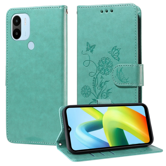Funda de cuero para teléfono con diseño de flores de mariposa en relieve, For Redmi Note 12 Explorer / Note 12 Pro+, For Redmi Note 12 Pro 5G Global, For Redmi Note 12 5G Global, For Redmi Note 10 4G India / 10S 4G, For Redmi Note 11 SE 4G India       ...