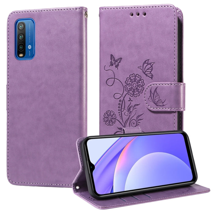 Funda de cuero para teléfono con diseño de flores de mariposa en relieve, For Redmi Note 12 Explorer / Note 12 Pro+, For Redmi Note 12 Pro 5G Global, For Redmi Note 12 5G Global, For Redmi Note 10 4G India / 10S 4G, For Redmi Note 11 SE 4G India       ...